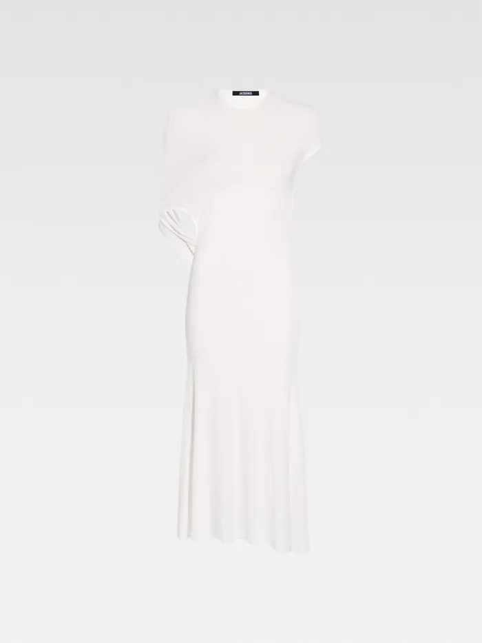 The Salerno Dress White Women JACQUEMUS Dresses and Skirts The Salerno Dress White Women JACQUEMUS Dresses and Skirts