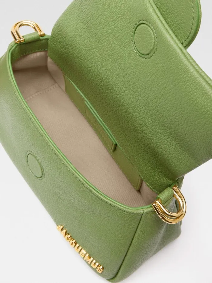 The Small Bambimou Green Women JACQUEMUS Crossbody and Handbags The Small Bambimou Green Women JACQUEMUS Crossbody and Handbags
