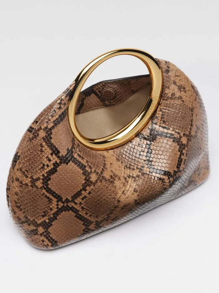 The Small Calino Light Brown Women JACQUEMUS Crossbody and Handbags The Small Calino Light Brown Women JACQUEMUS Crossbody and Handbags