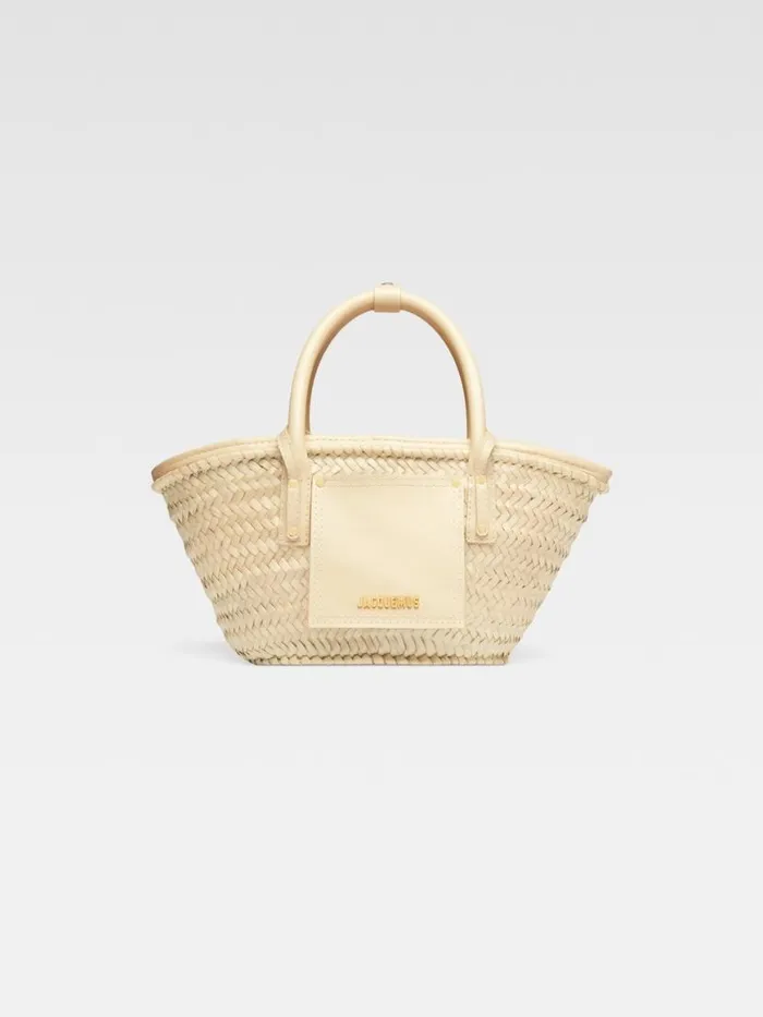 The Small Soli Basket Ivory Women JACQUEMUS Crossbody and Handbags