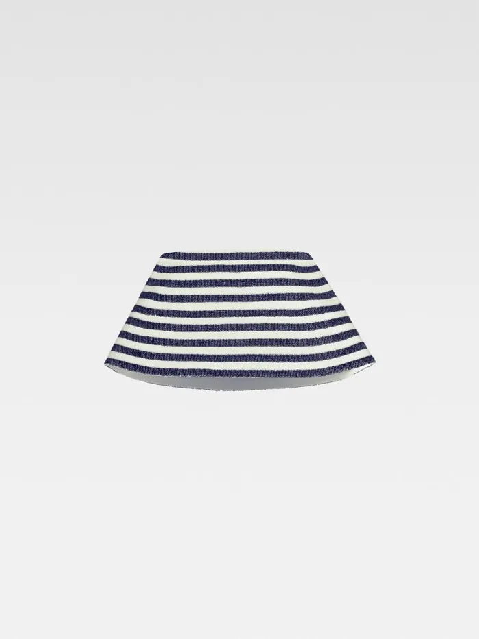 The Spezia Top Embroidered Sequins Stripes Navy White Women JACQUEMUS Tops and Shirts The Spezia Top Embroidered Sequins Stripes Navy White Women JACQUEMUS Tops and Shirts