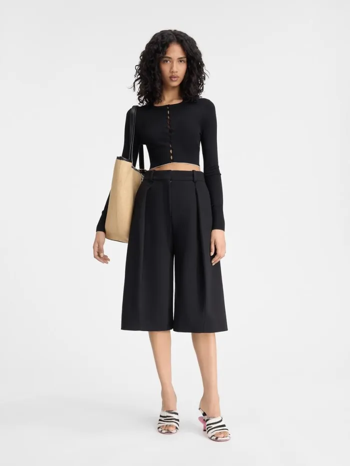 The Spiaggia Cardigan Black Women JACQUEMUS Knits