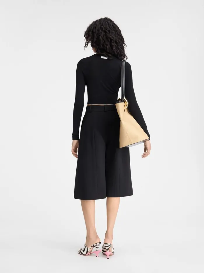 The Spiaggia Cardigan Black Women JACQUEMUS Knits The Spiaggia Cardigan Black Women JACQUEMUS Knits