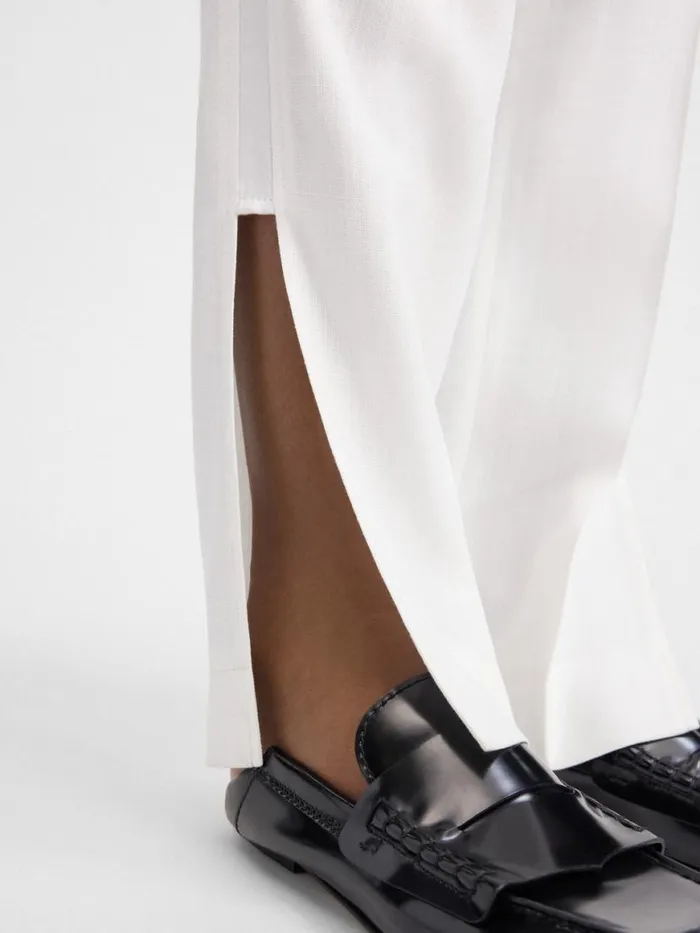 The Tibau Pants White Women JACQUEMUS Suits The Tibau Pants White Women JACQUEMUS Suits