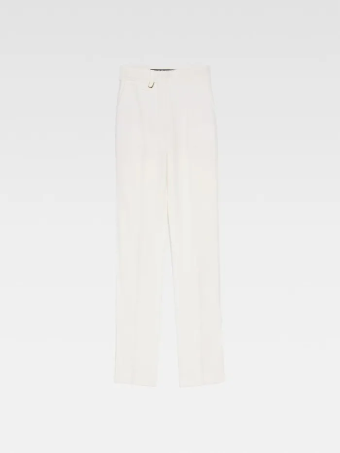 The Tibau Pants White Women JACQUEMUS Suits The Tibau Pants White Women JACQUEMUS Suits