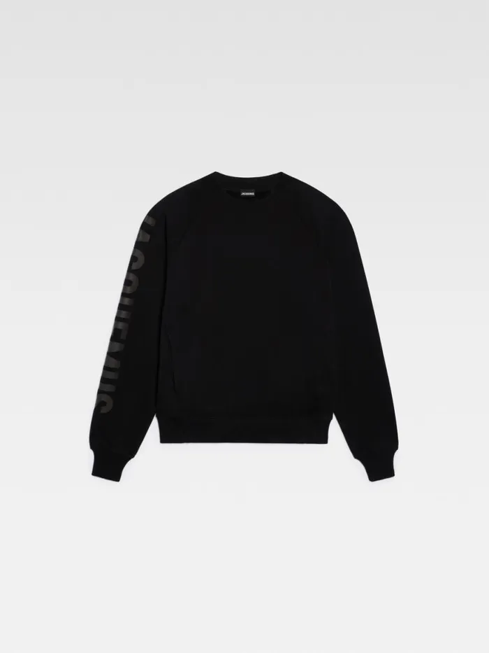 The Typo Sweatshirt Black Men JACQUEMUS Sweatshirts and Joggings The Typo Sweatshirt Black Men JACQUEMUS Sweatshirts and Joggings