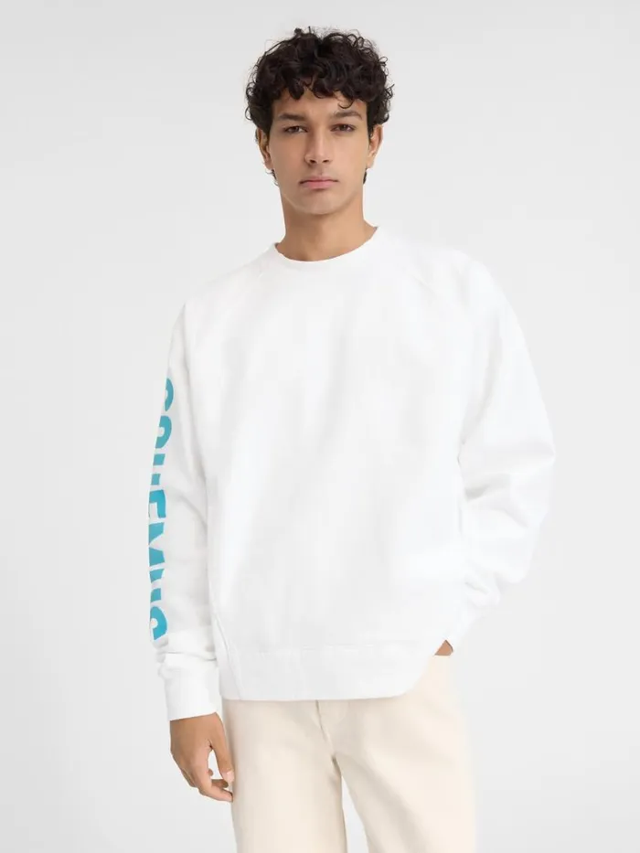 The Typo Sweatshirt Multiwhite Men JACQUEMUS Sweatshirts and Joggings