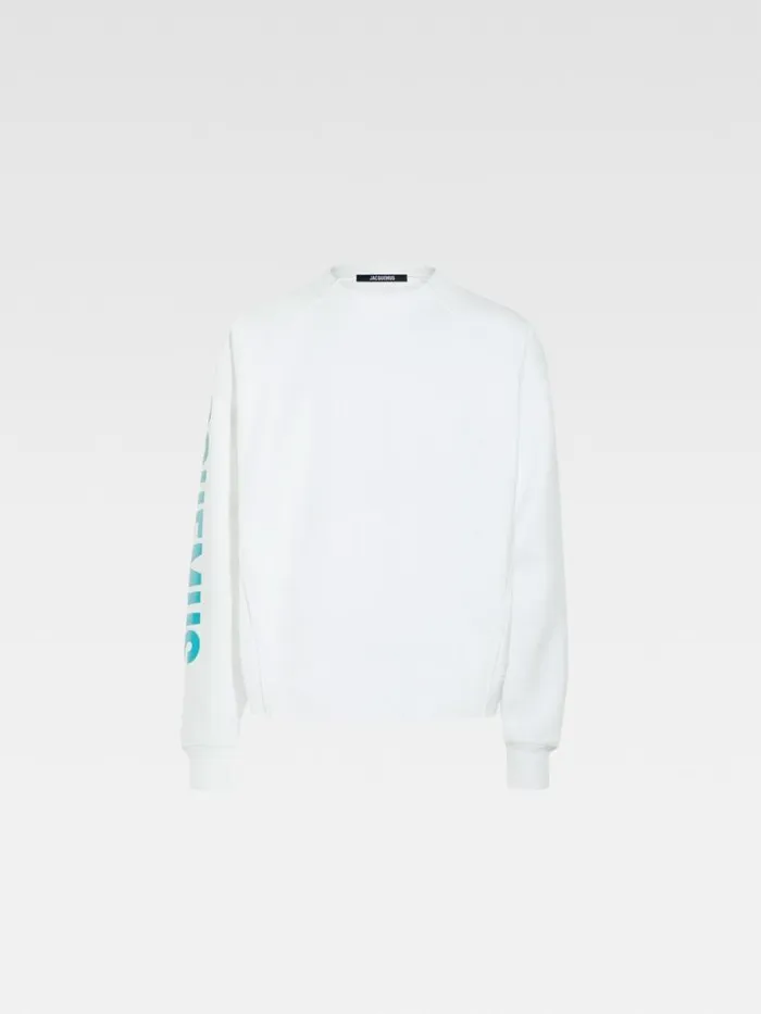 The Typo Sweatshirt Multiwhite Men JACQUEMUS Sweatshirts and Joggings The Typo Sweatshirt Multiwhite Men JACQUEMUS Sweatshirts and Joggings