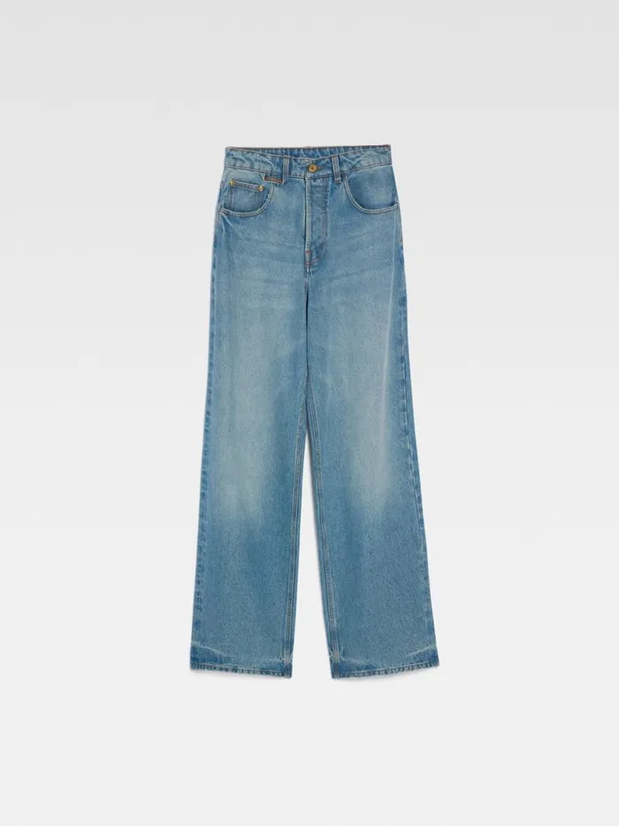 The Wide DeNmes Denim Pants Bluetabac Men JACQUEMUS Denim The Wide DeNmes Denim Pants Bluetabac Men JACQUEMUS Denim