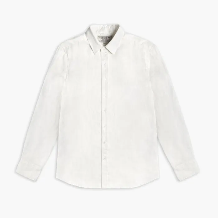 Thursday Boots Shirts and Apparel Linen Shirt 8211 Men