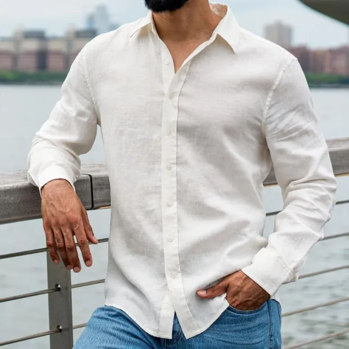 Thursday Boots Shirts and Apparel Linen Shirt 8211 Men Thursday Boots Shirts and Apparel Linen Shirt 8211 Men