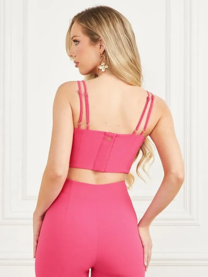 Tops And Sweaters Women Marciano Julia Layered Bralette F400 Tops And Sweaters Women Marciano Julia Layered Bralette F400
