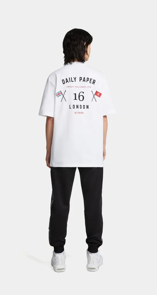 White Black London Flagship Store TShirt White Men Daily Paper TShirts