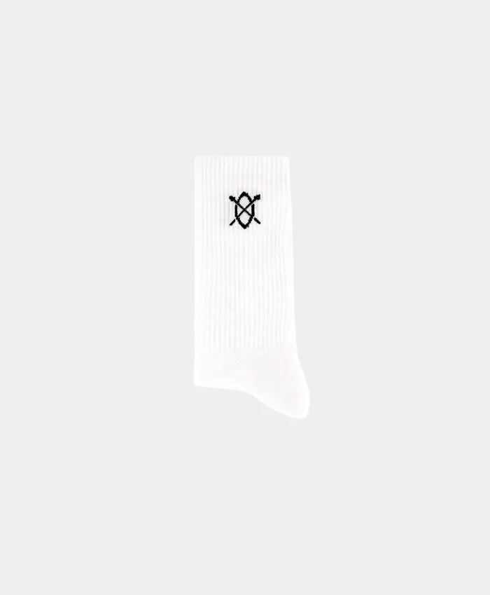White Essential Logo Socks White MenWomen Daily Paper Socks White Essential Logo Socks White MenWomen Daily Paper Socks