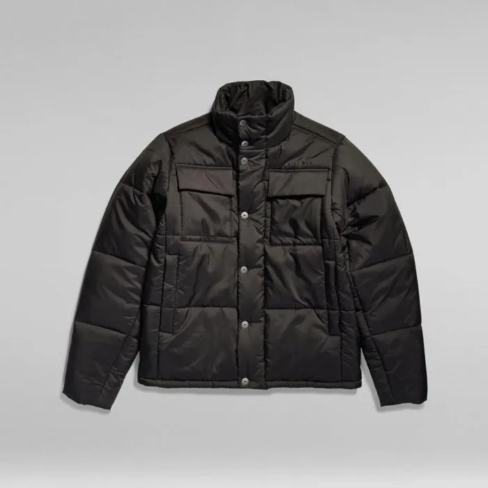 Winter Coats Men GStar RAW Foundation Padded Jacket Dark Black