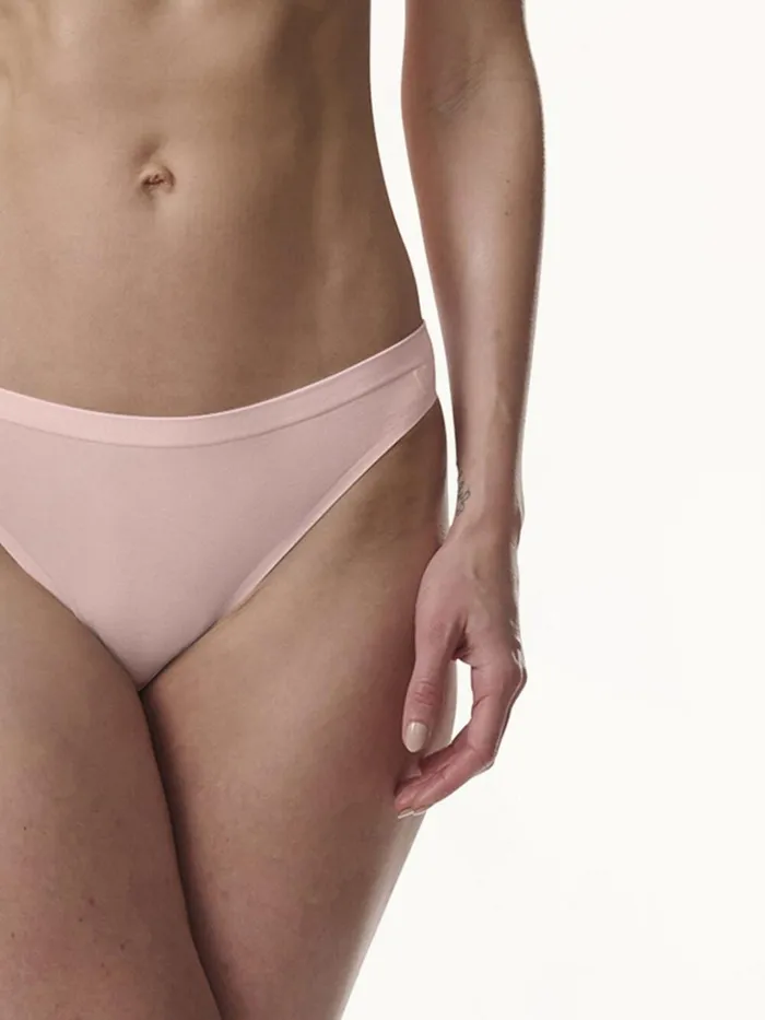 Wolford 3 Pck Co Blend Seamless Brief Powder Pink Women Panties