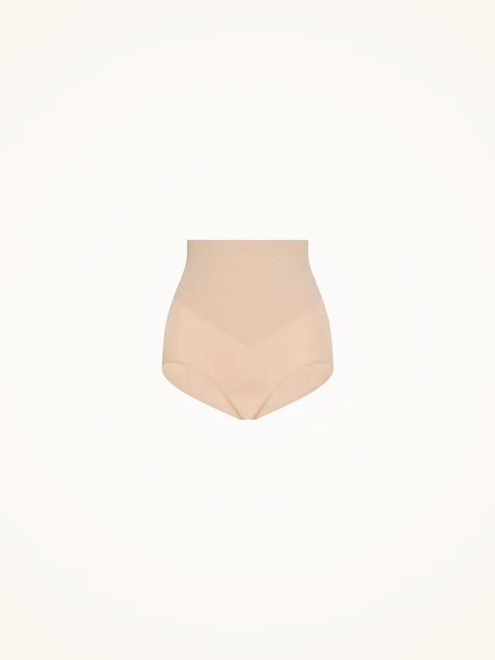 Wolford 3W Control Panty High Waist Rose Tan Women Bras and Bottoms Wolford 3W Control Panty High Waist Rose Tan Women Bras and Bottoms