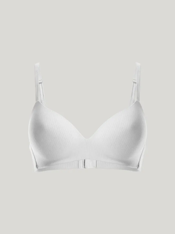 Wolford Beauty Cotton Skin Bra Pearl Women Bras