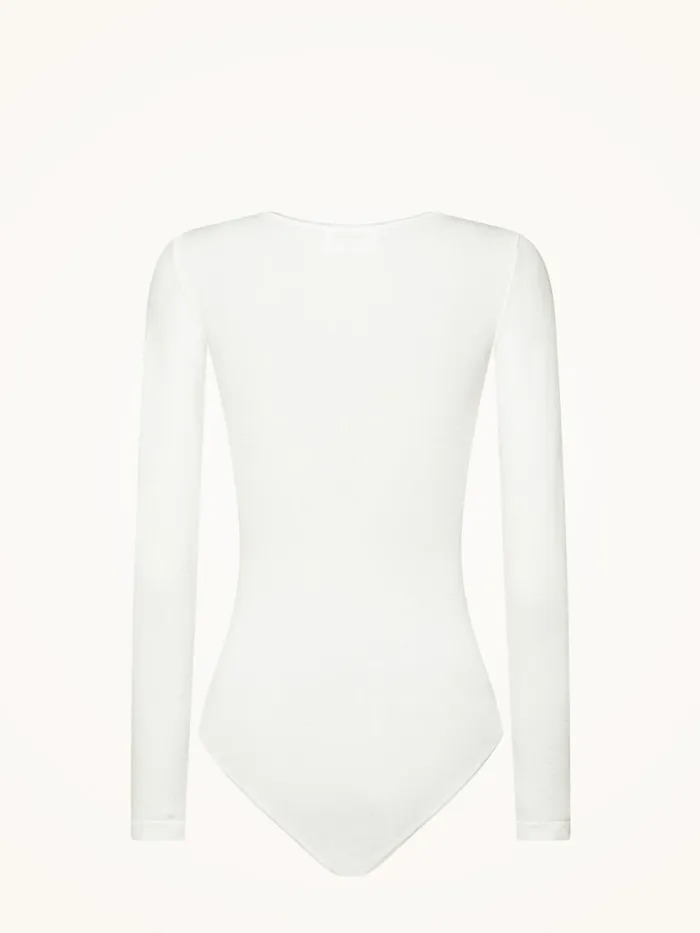 Wolford Berlin Body White Women Longsleeve Bodies