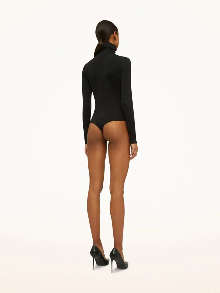 Wolford Colorado Thong Body Black Women String Bodies