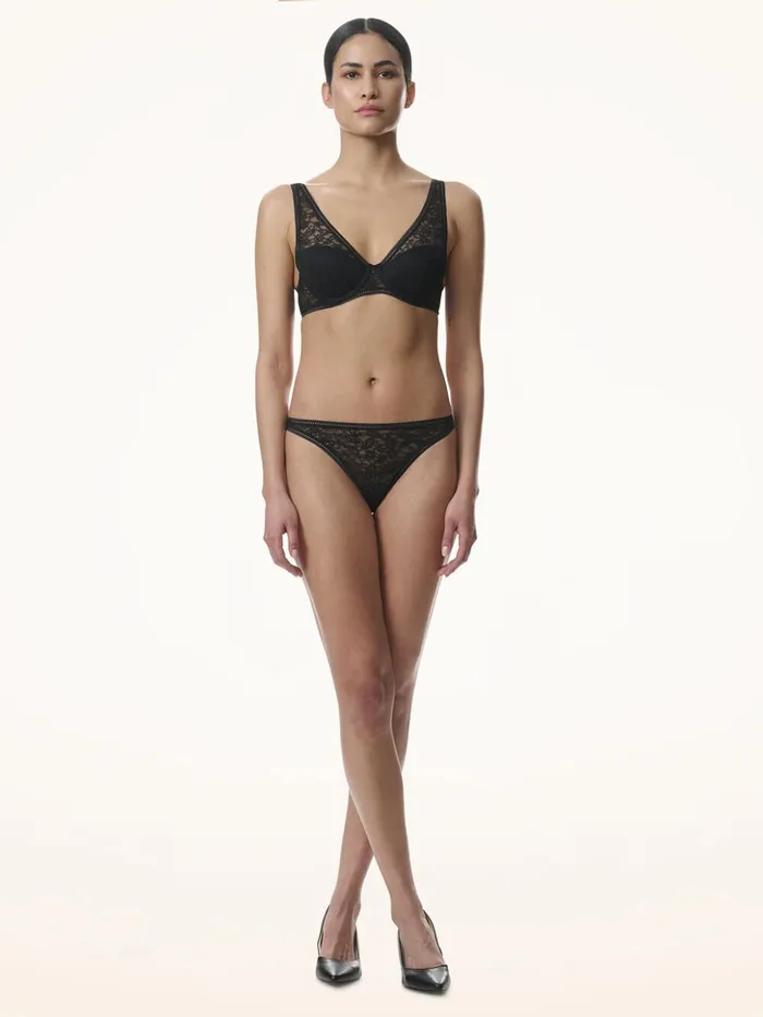 Wolford Florentine String Black Women Panties