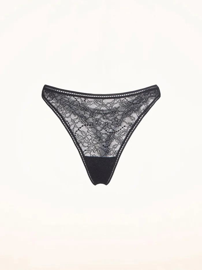 Wolford Florentine String Black Women Panties