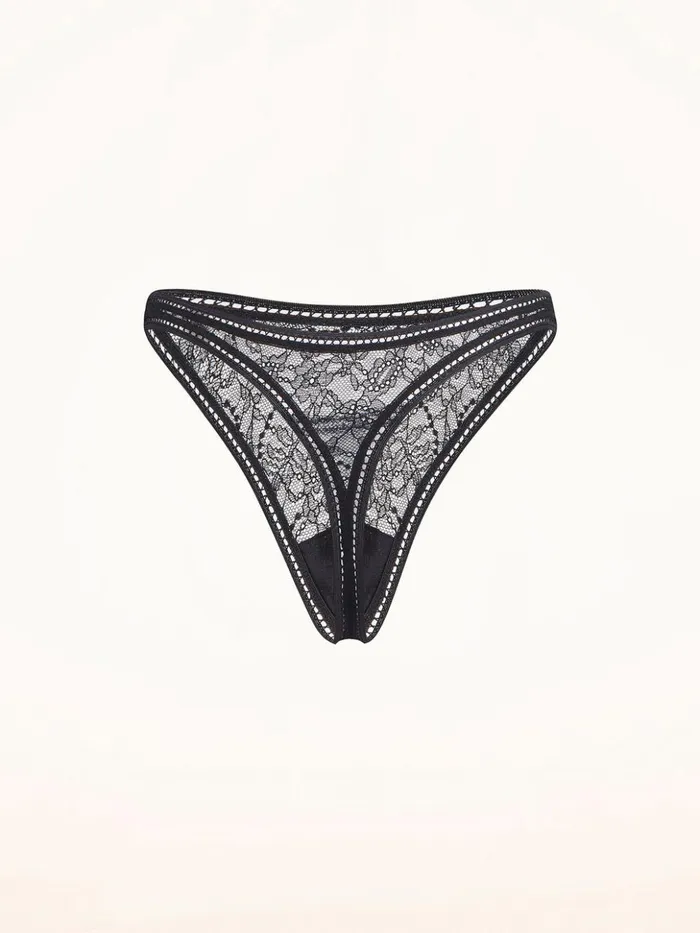 Wolford Florentine String Black Women Panties