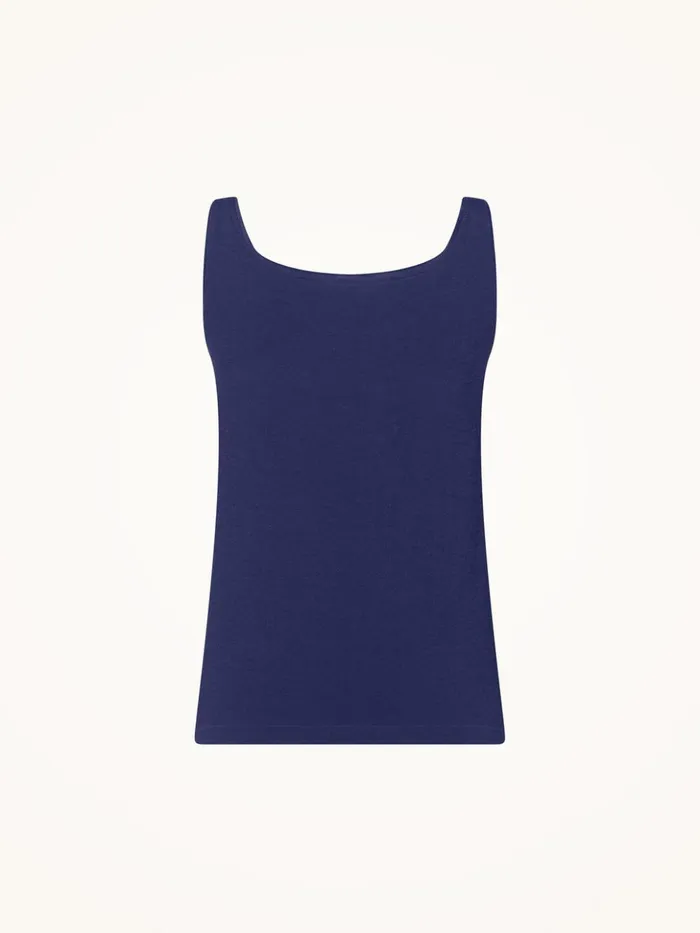 Wolford Jamaika Top Sleeveless Purple Space Women Tops and Tshirts