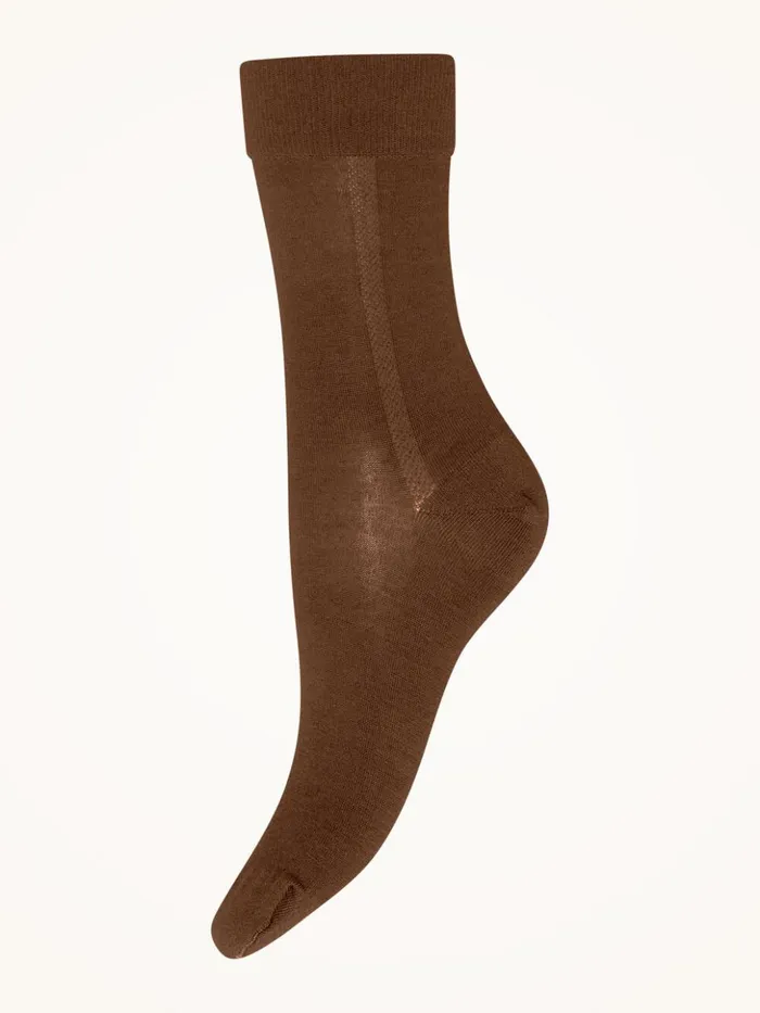 Wolford Merino Socks Soft Cacao Women Socks