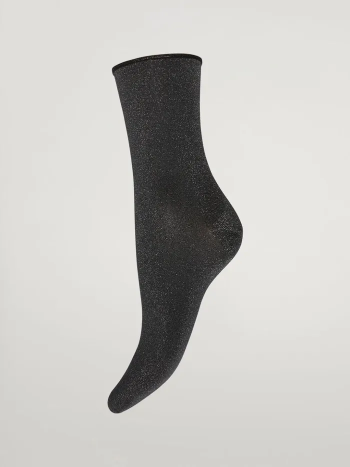 Wolford Stardust Socks Blacksilver Women Socks