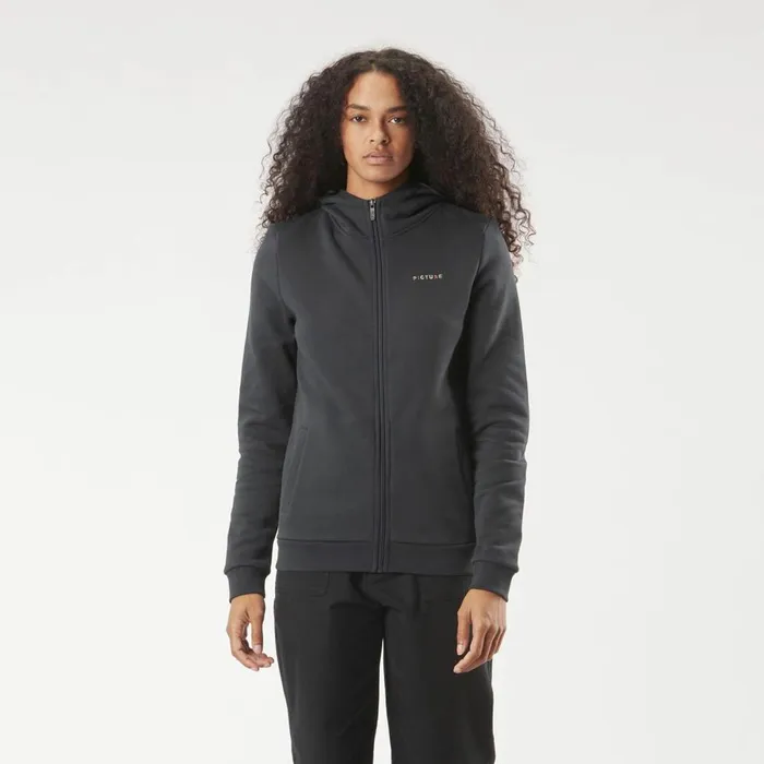 Woman BASEMENT ZIP HOODIE W Picture Organic Clothing Sweats and Hoodies