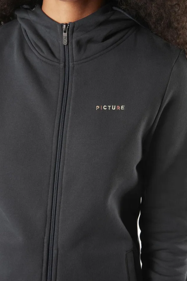 Woman BASEMENT ZIP HOODIE W Picture Organic Clothing Sweats and Hoodies