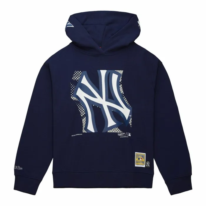 Women039s Hoodies and Sweatshirts Mitchell and Ness Women039s Big Face 70 Hoodie New York Yankees Women039s Hoodies and Sweatshirts Mitchell and Ness Women039s Big Face 70 Hoodie New York Yankees