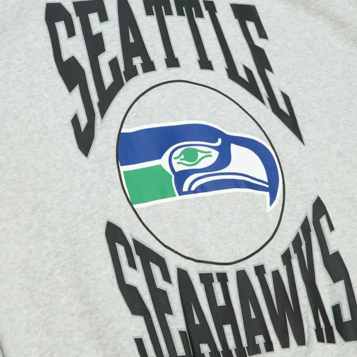 Women039s Hoodies and Sweatshirts Mitchell and Ness Women039s Logo Lightweight Crew 30 Seattle Seahawks Women039s Hoodies and Sweatshirts Mitchell and Ness Women039s Logo Lightweight Crew 30 Seattle Seahawks