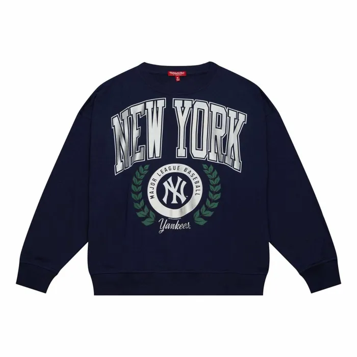 Women039s Hoodies and Sweatshirts Mitchell and Ness Womens Logo Lt Crew 20 New York Yankees Women039s Hoodies and Sweatshirts Mitchell and Ness Womens Logo Lt Crew 20 New York Yankees