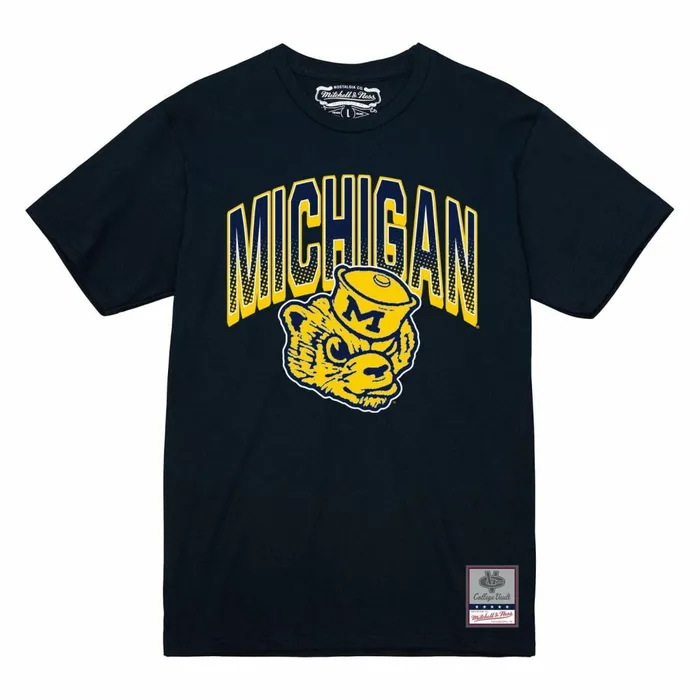 Women039s TShirts and Tops Mitchell and Ness Womens Halftime Tee University Of Michigan Women039s TShirts and Tops Mitchell and Ness Womens Halftime Tee University Of Michigan