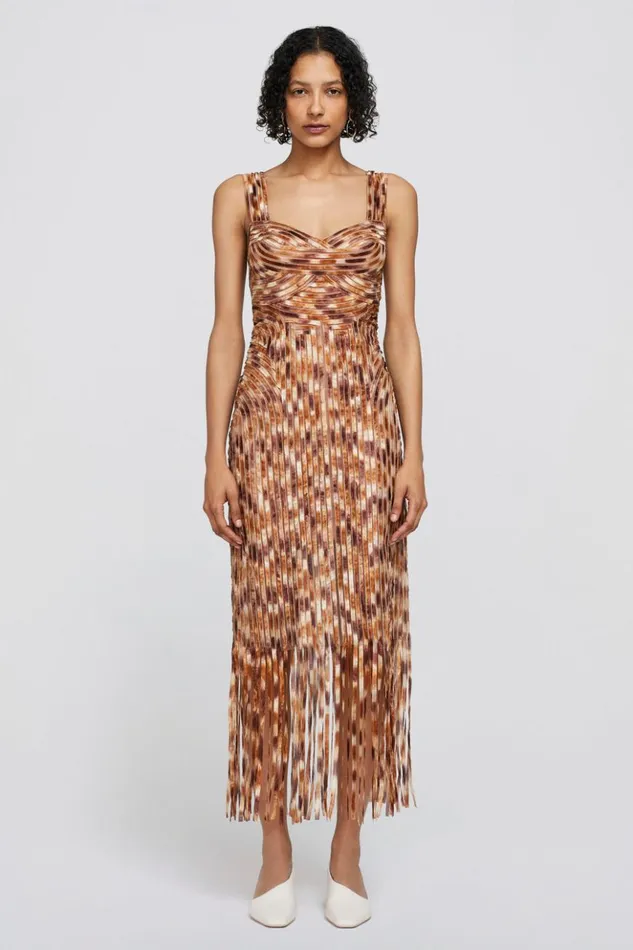 Women Adalette Dress Teak Jonathan Simkhai Dresses and Jumpsuits
