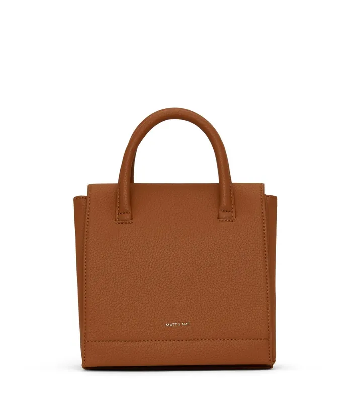 Women Adelsm Small Vegan Satchel 8211 Purity Melon Matt and Nat Satchels