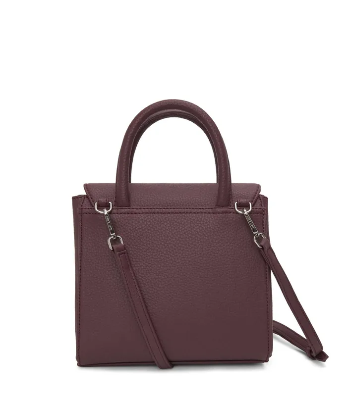 Women Adelsm Small Vegan Satchel 8211 Purity Moon Matt and Nat Satchels