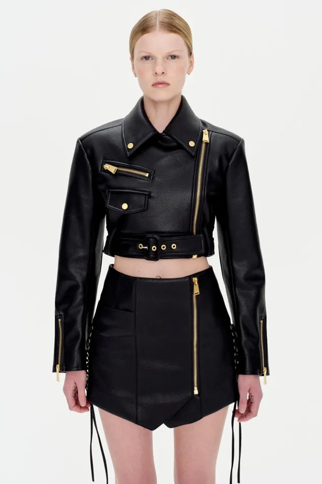Women Araceli Jacket Black Jonathan Simkhai Jackets and Coats