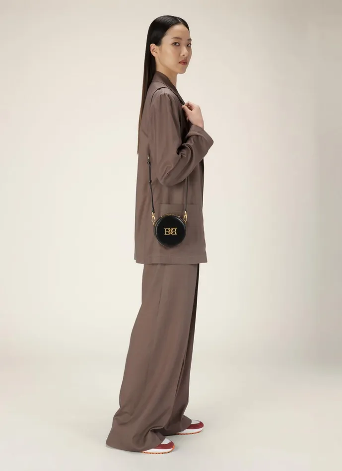 Women Bally Mini And Belt Bags Baxy 8211 Leather Accessory In Black