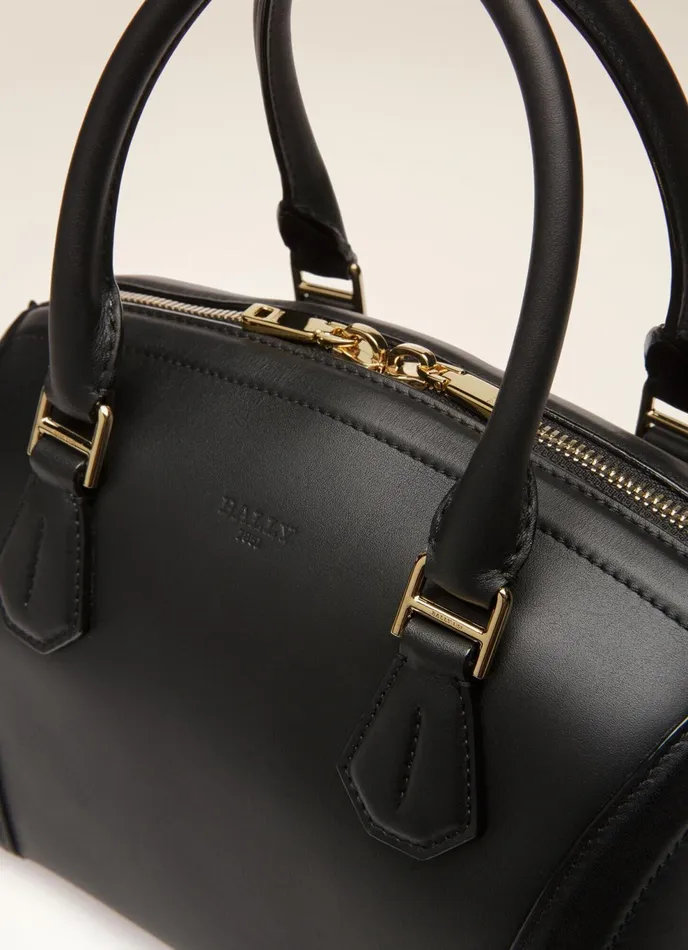 Women Bally Mini And Belt Bags Saffi Small 8211 Leather Minibag In Black