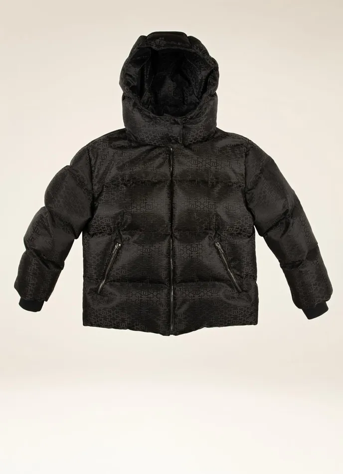 Women Bally Outerwear BMonogram Puffer Jacket 8211 Nylon Outerwear In Black