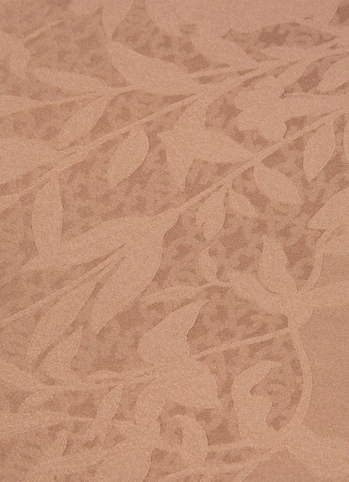 Women Bally Scarves Floral Jacquard Scarf 8211 Silk Scarf In Pink