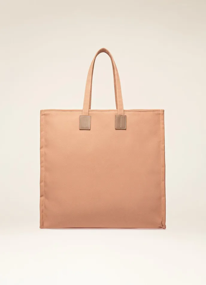 Women Bally Tote Bags Crystalia XL 8211 Fabric Tote Bag In Pink