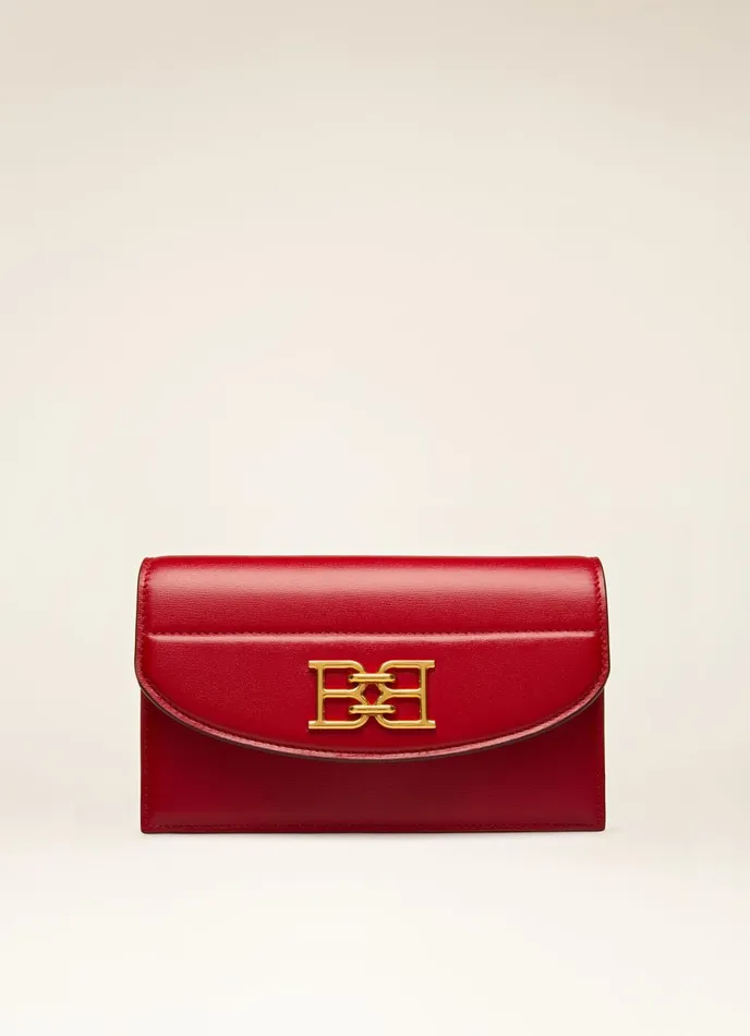 Women Bally Wallets Beylor 8211 Leather Phone Wallet In Red