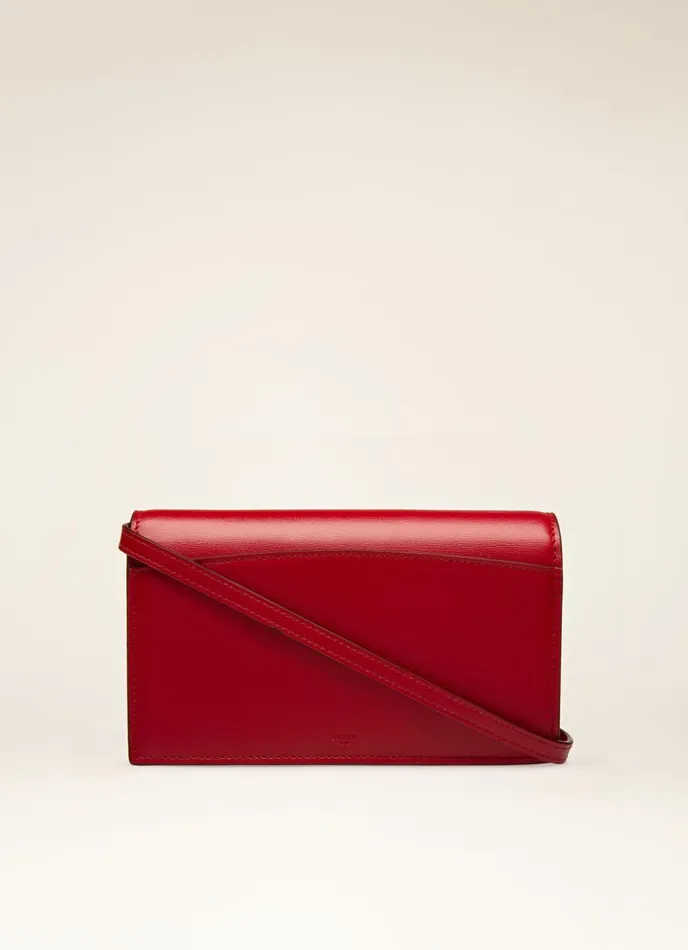 Women Bally Wallets Beylor 8211 Leather Phone Wallet In Red