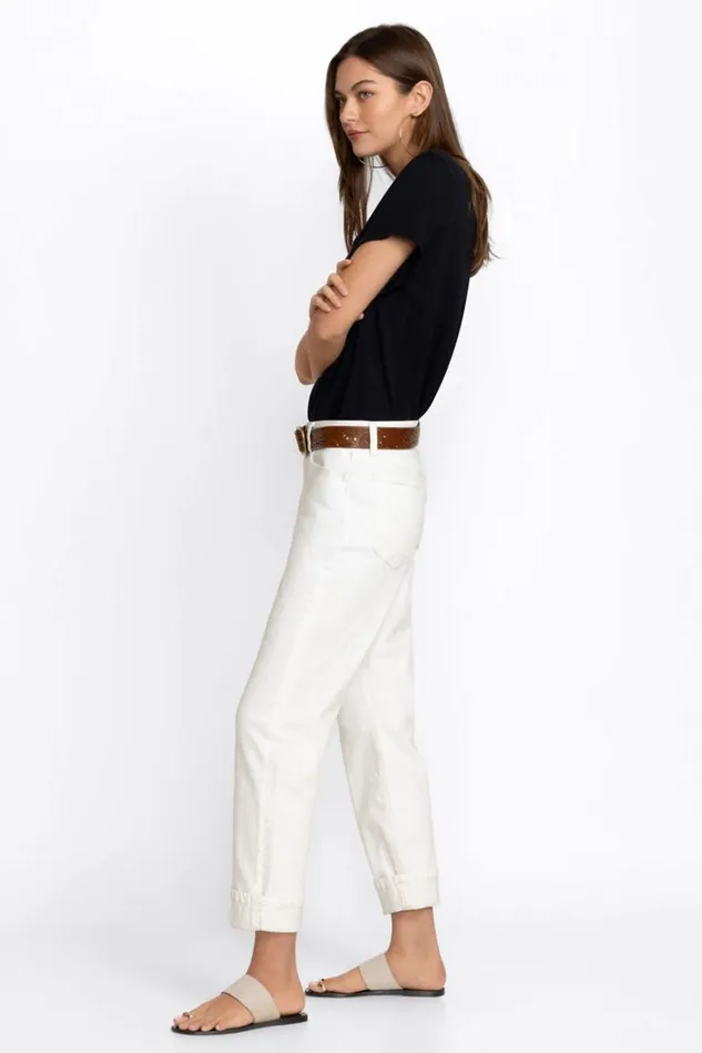 Women BARCELONA BOYFRIEND Blanc Johnny Was Bottoms Women BARCELONA BOYFRIEND Blanc Johnny Was Bottoms