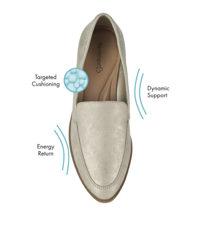 Women Baretraps Flats and Loafers Hydie Loafer Champagne Women Baretraps Flats and Loafers Hydie Loafer Champagne