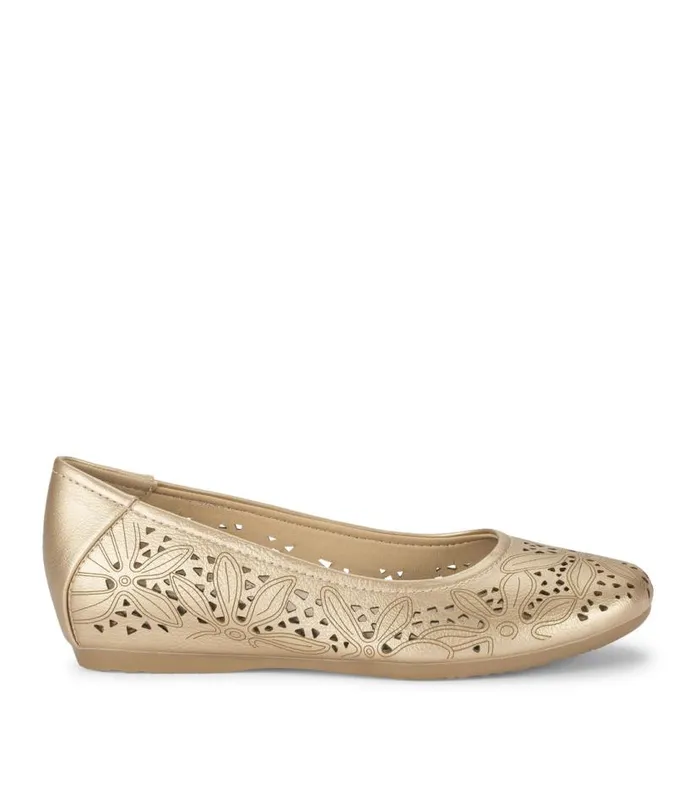 Women Baretraps Flats and Loafers Mariah Casual Flat Light Gold Women Baretraps Flats and Loafers Mariah Casual Flat Light Gold